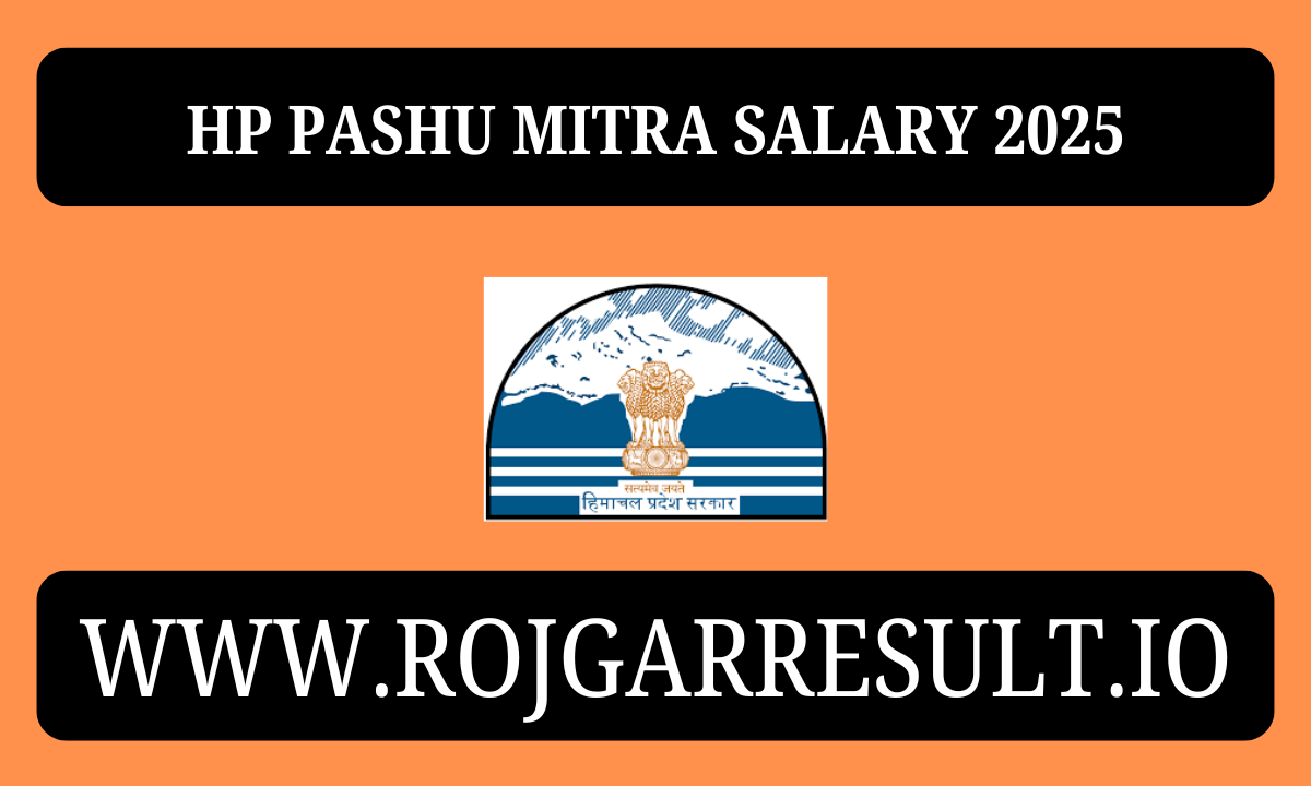 HP Pashu Mitra Salary 2025