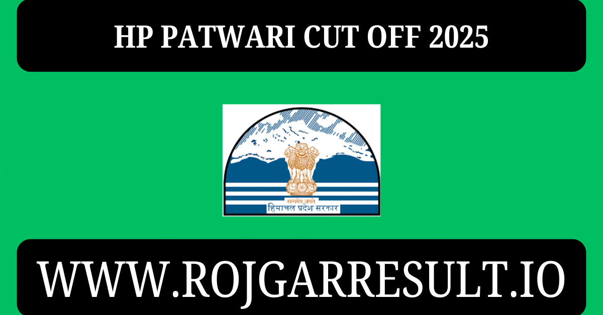 HP Patwari Cut Off 2025