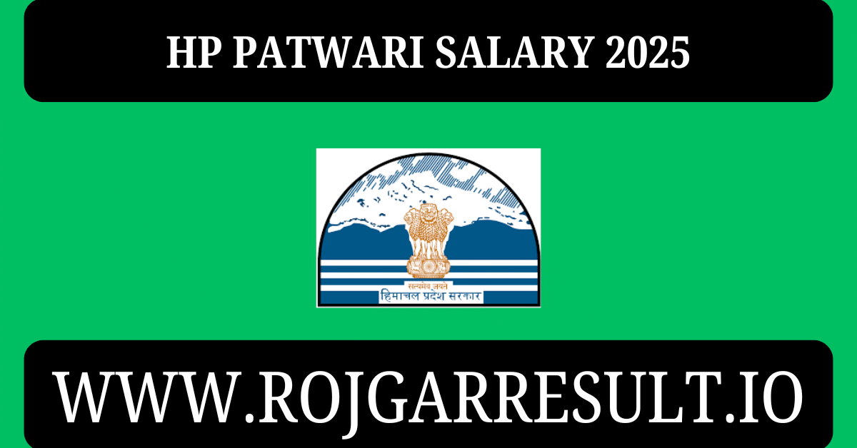 HP Patwari Salary 2025