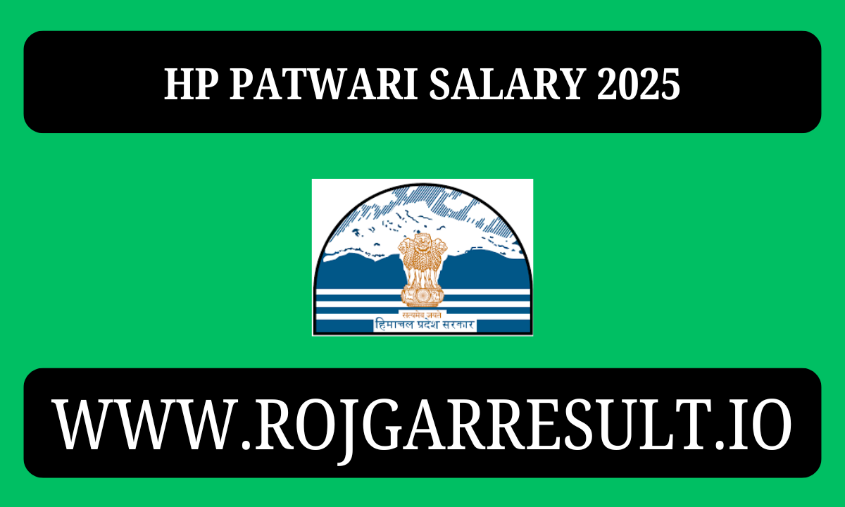 HP Patwari Salary 2025