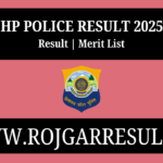 HP Police Result 2025