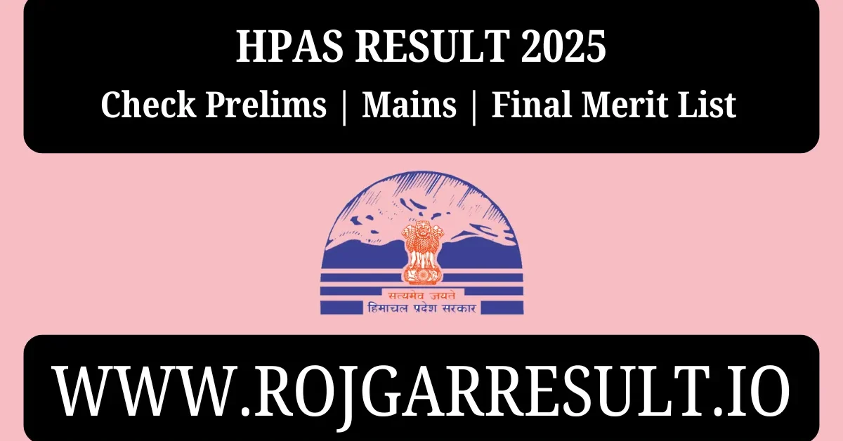 HPAS Result 2025