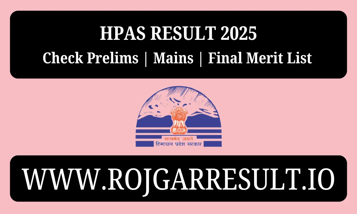 HPAS Result 2025