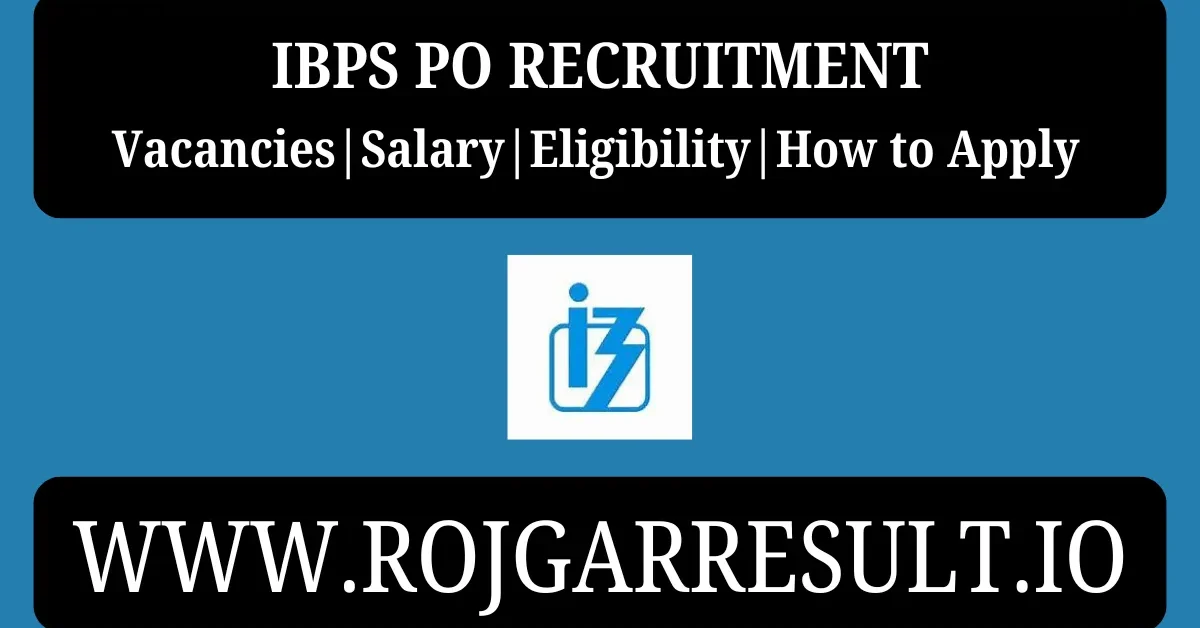 IBPS PO Recruitment