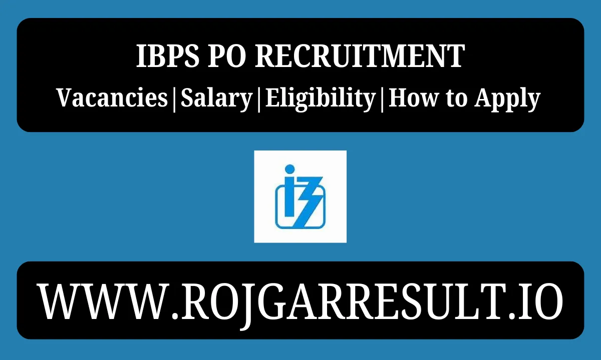 IBPS PO Recruitment