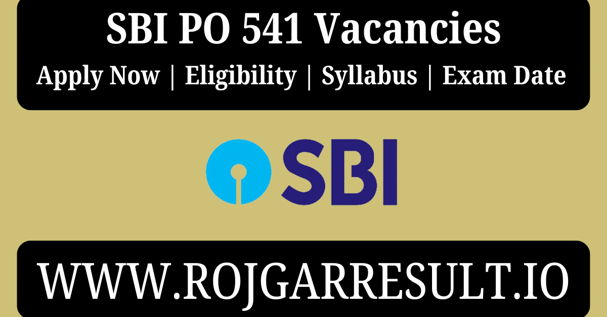 SBI PO Recruitment 2025