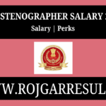 SSC Stenographer Salary 2025