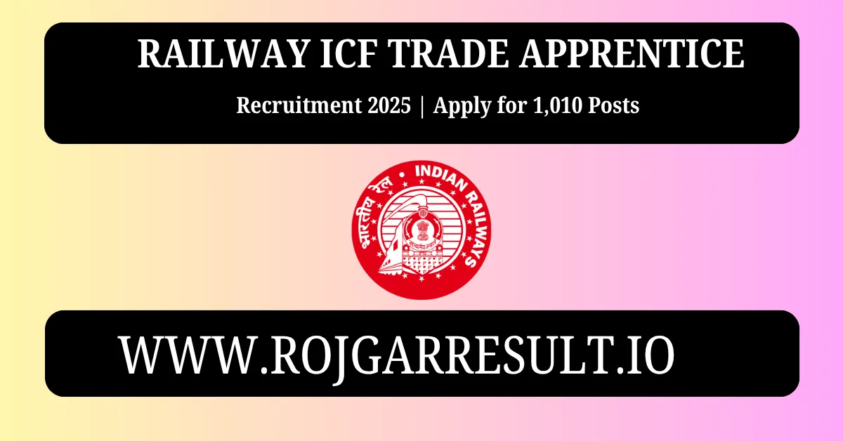 Railway ICF Trade Apprentice