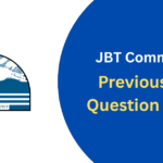 JBT Commission Previous Year Question Papers