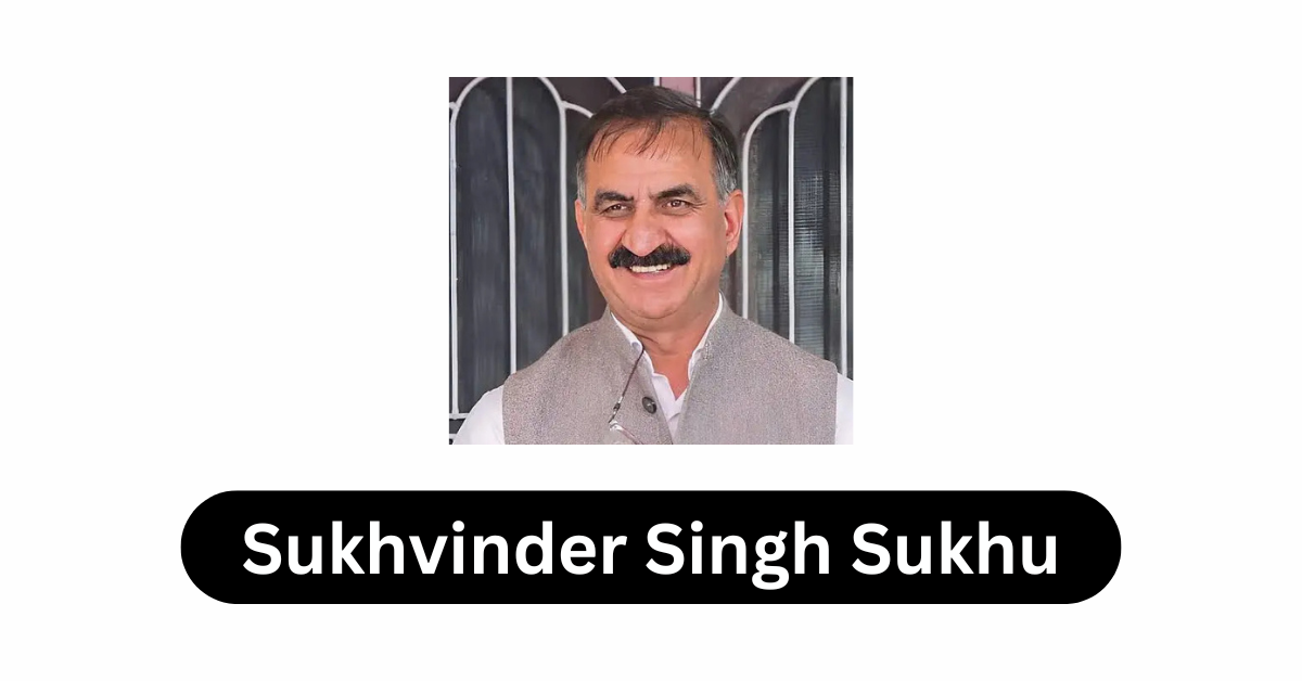 Sukhvinder Singh Sukhu