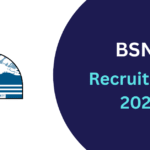 BSNL Senior Executive Trainee Recruitment 2025
