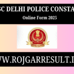 SSC Delhi Police Constable